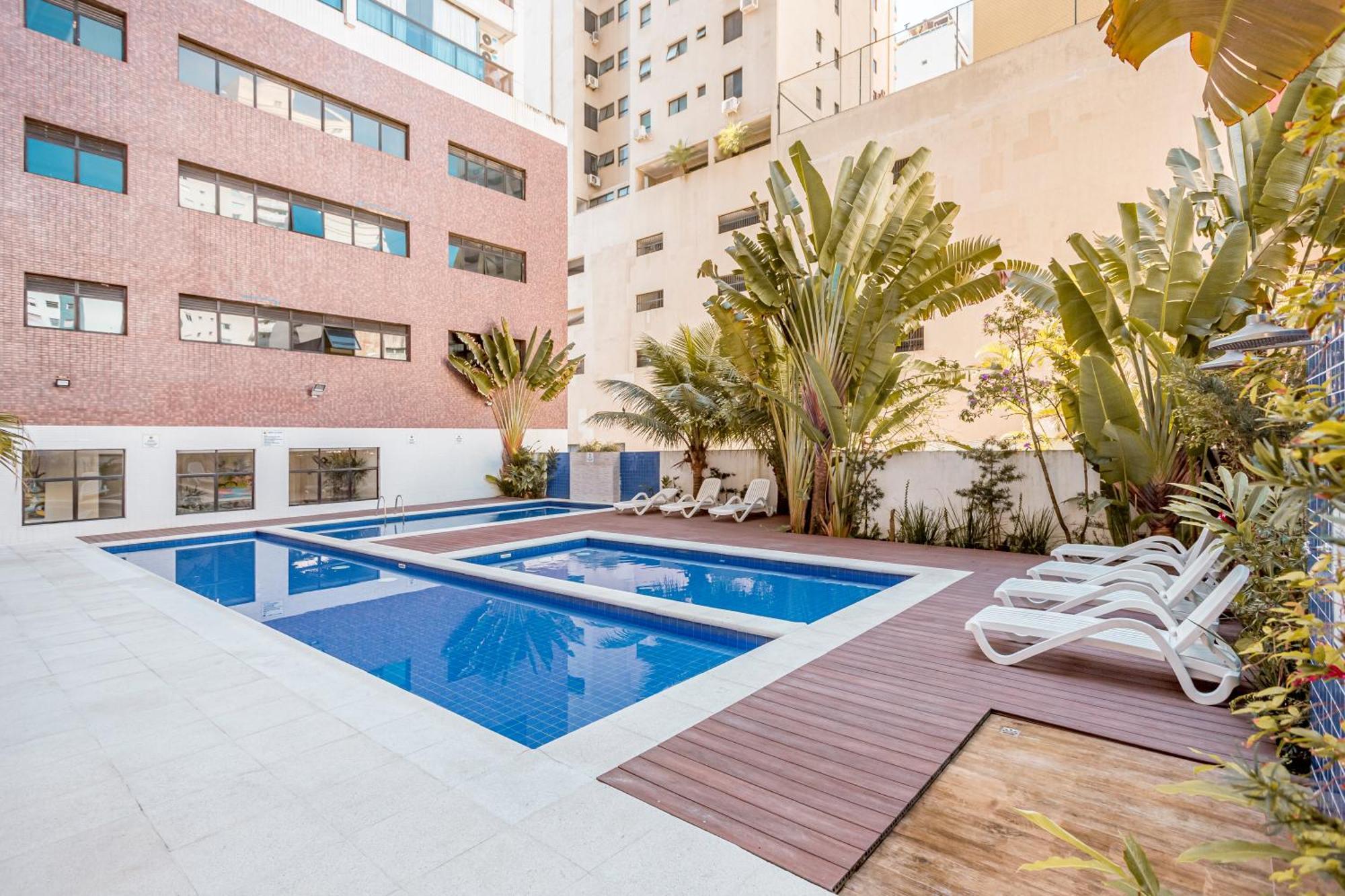 Flat Top - 100 m Praia Pitangueiras Capitânia Varam Guarujá Exterior foto